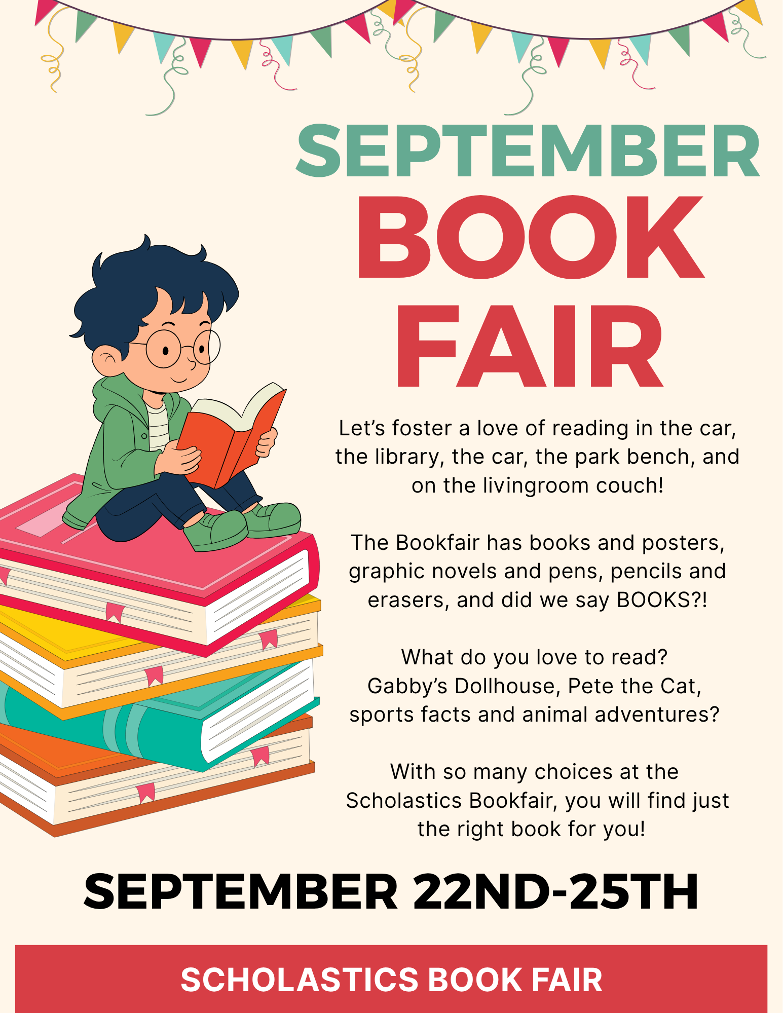 Sept. Bookfair