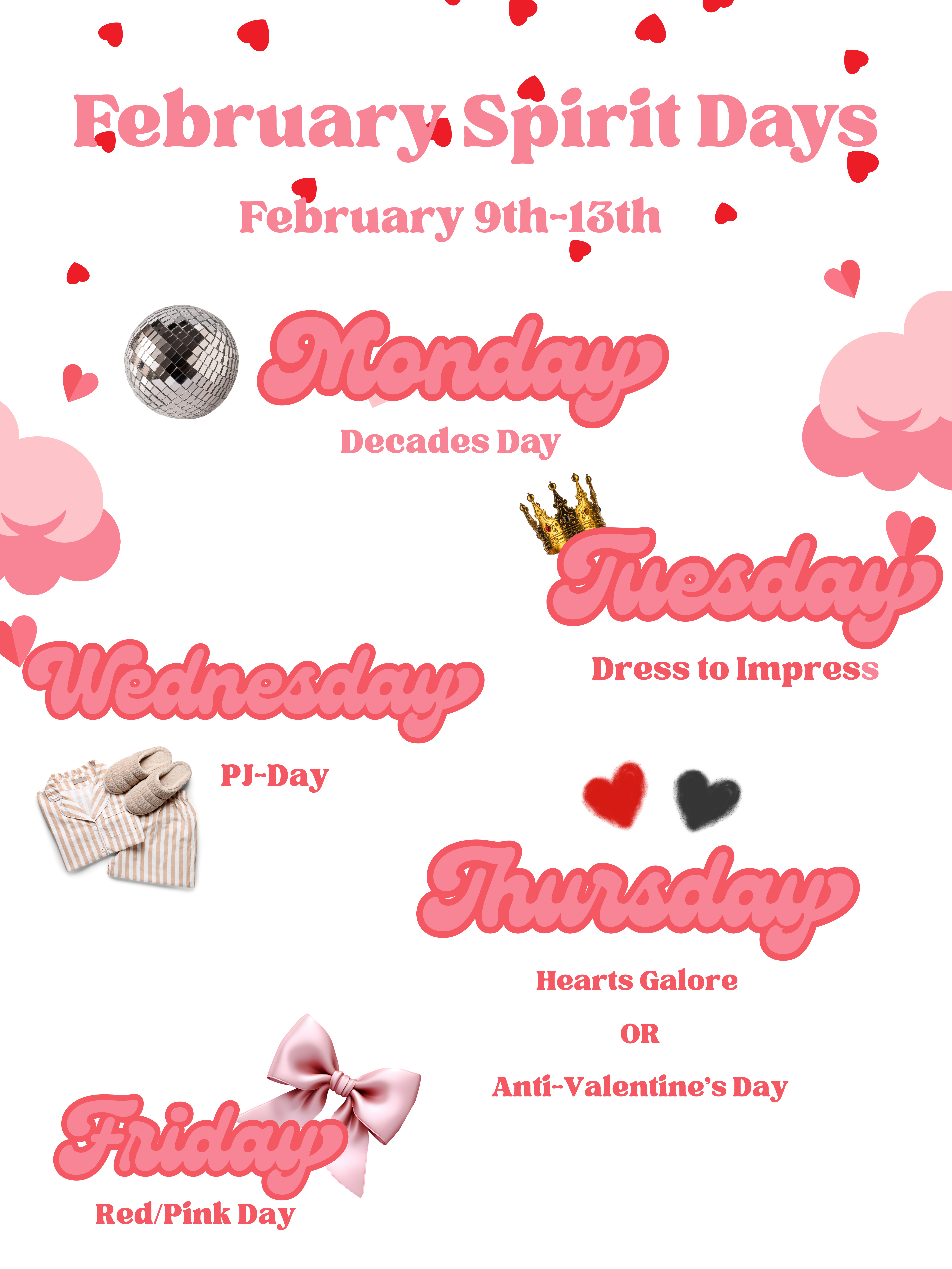 Feb Spirit Day Poster